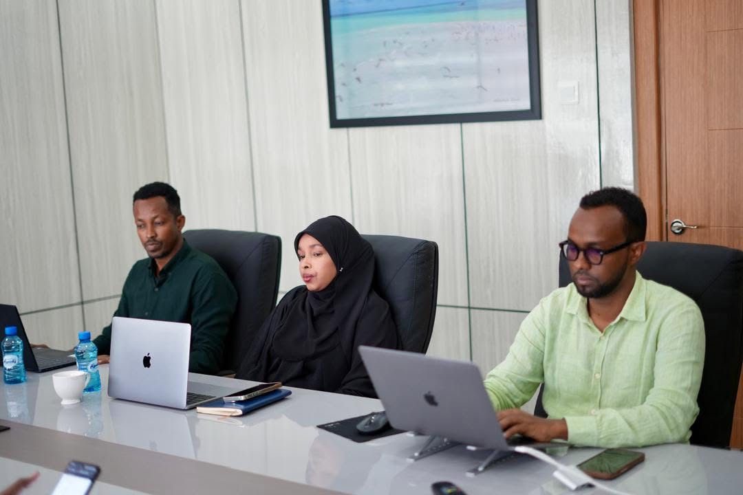 MoPIED and SOMES participants at the meeting table